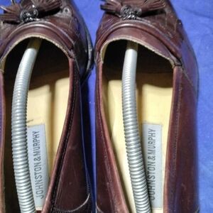 Johnston & Murphy Burgundy Loafers